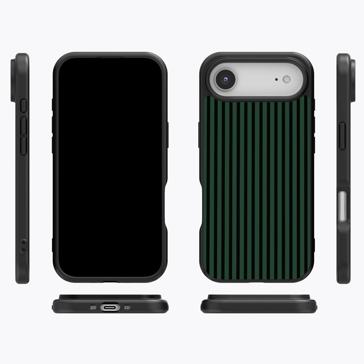 Green Stripe iPhone Air Case – Jungle Rule | MagSafe