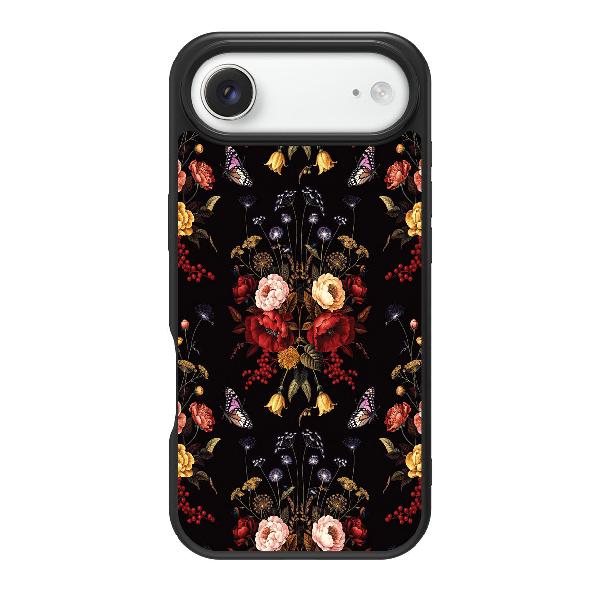 Kelmscott Bloom design back view – iPhone Air case