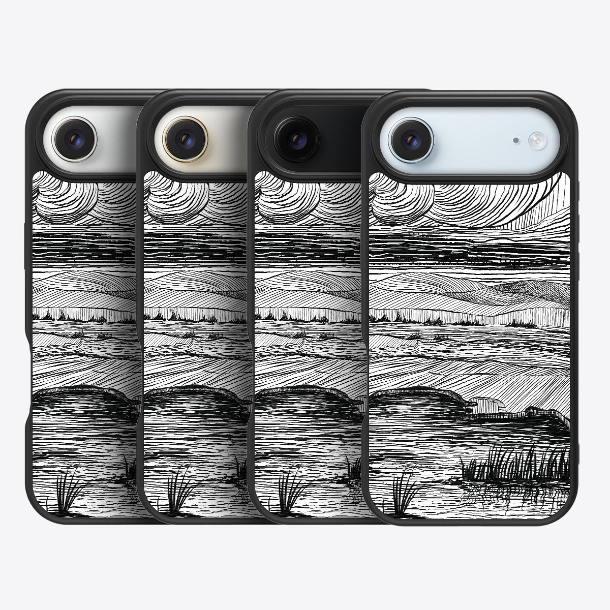 Linear Landscape - iPhone 17 Air Case #case type_core (magsafe), #case type_core (non magsafe)