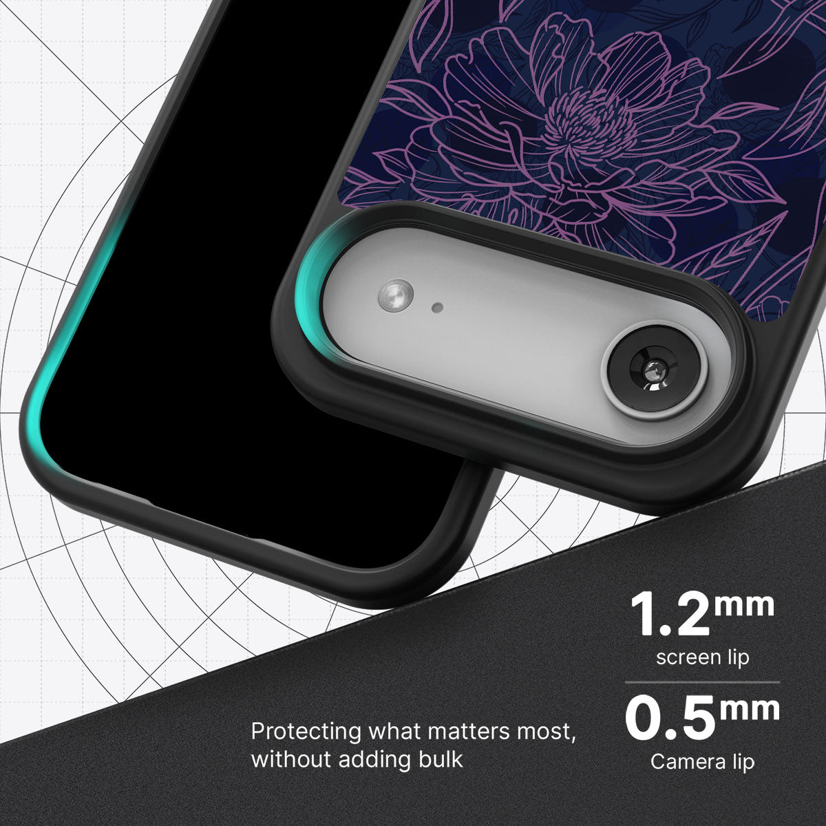 Luminous Blooms - iPhone 17 Air Case #case type_core (magsafe), #case type_core (non magsafe)