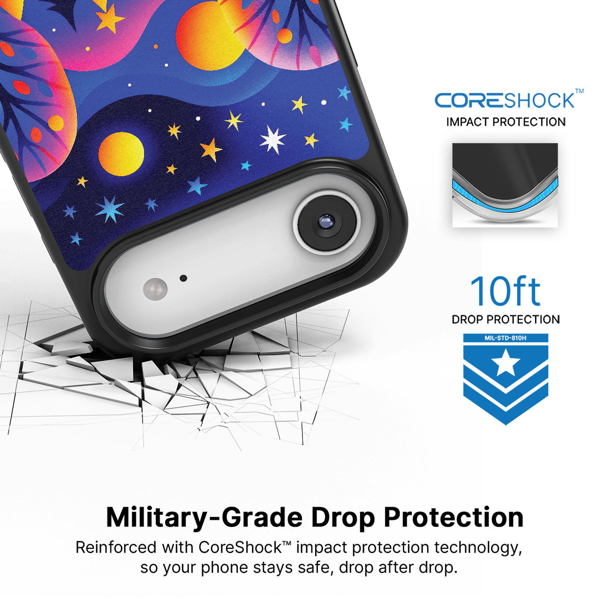 Luminous Joy - iPhone 17 Air Case #case type_core (magsafe), #case type_core (non magsafe)