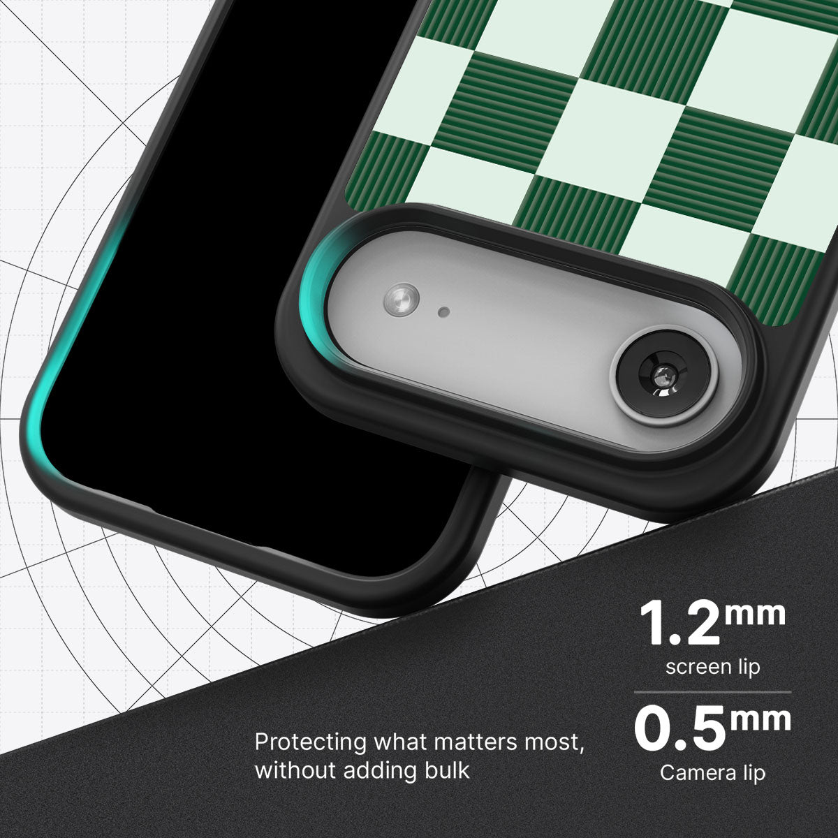 Luxe Emerald - iPhone 17 Air Case #case type_core (magsafe), #case type_core (non magsafe)