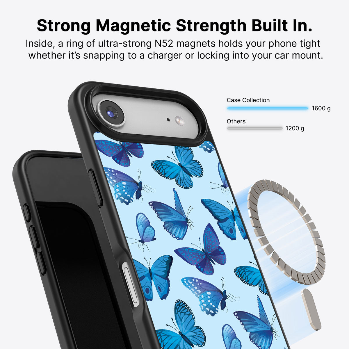 Magic Butterflies - iPhone 17 Air Case #case type_core (magsafe)