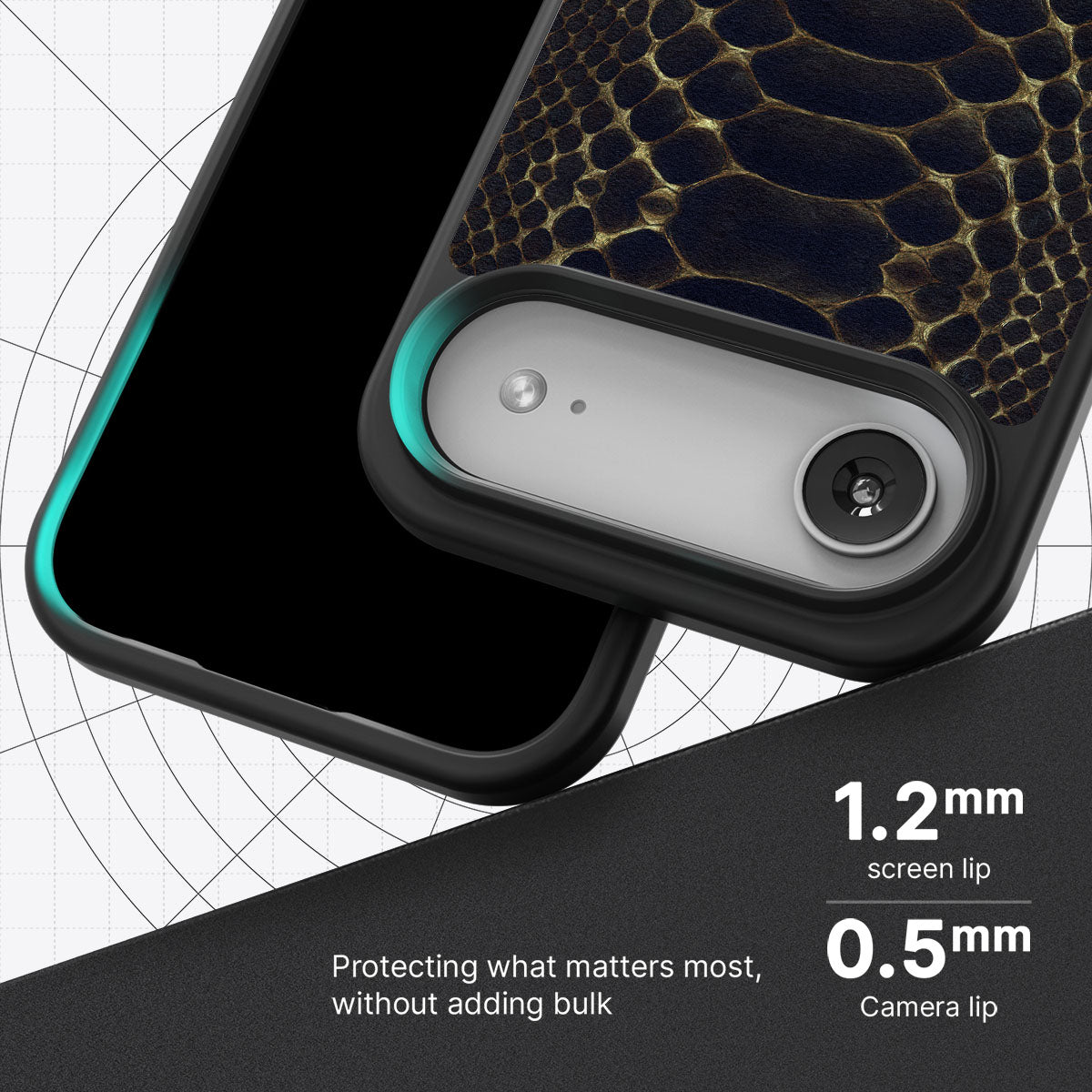 Midnight Crawl - iPhone 17 Air Case  #case type_core (magsafe), #case type_core (non magsafe)