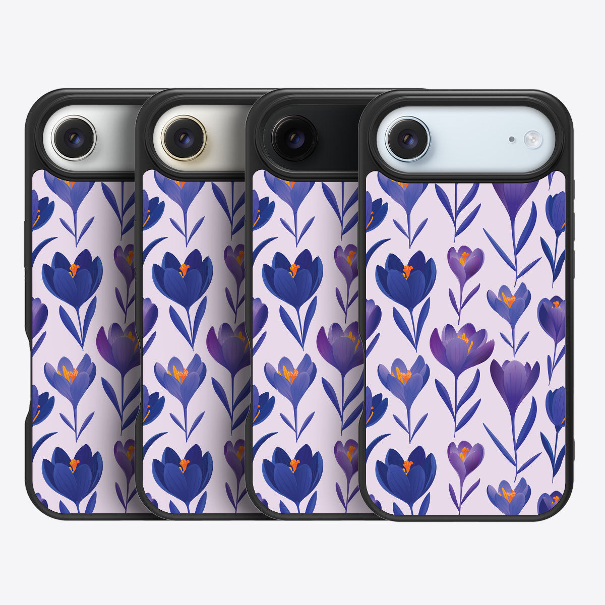 Midnight Crocus - iPhone 17 Air Case #case type_core (magsafe), #case type_core (non magsafe)