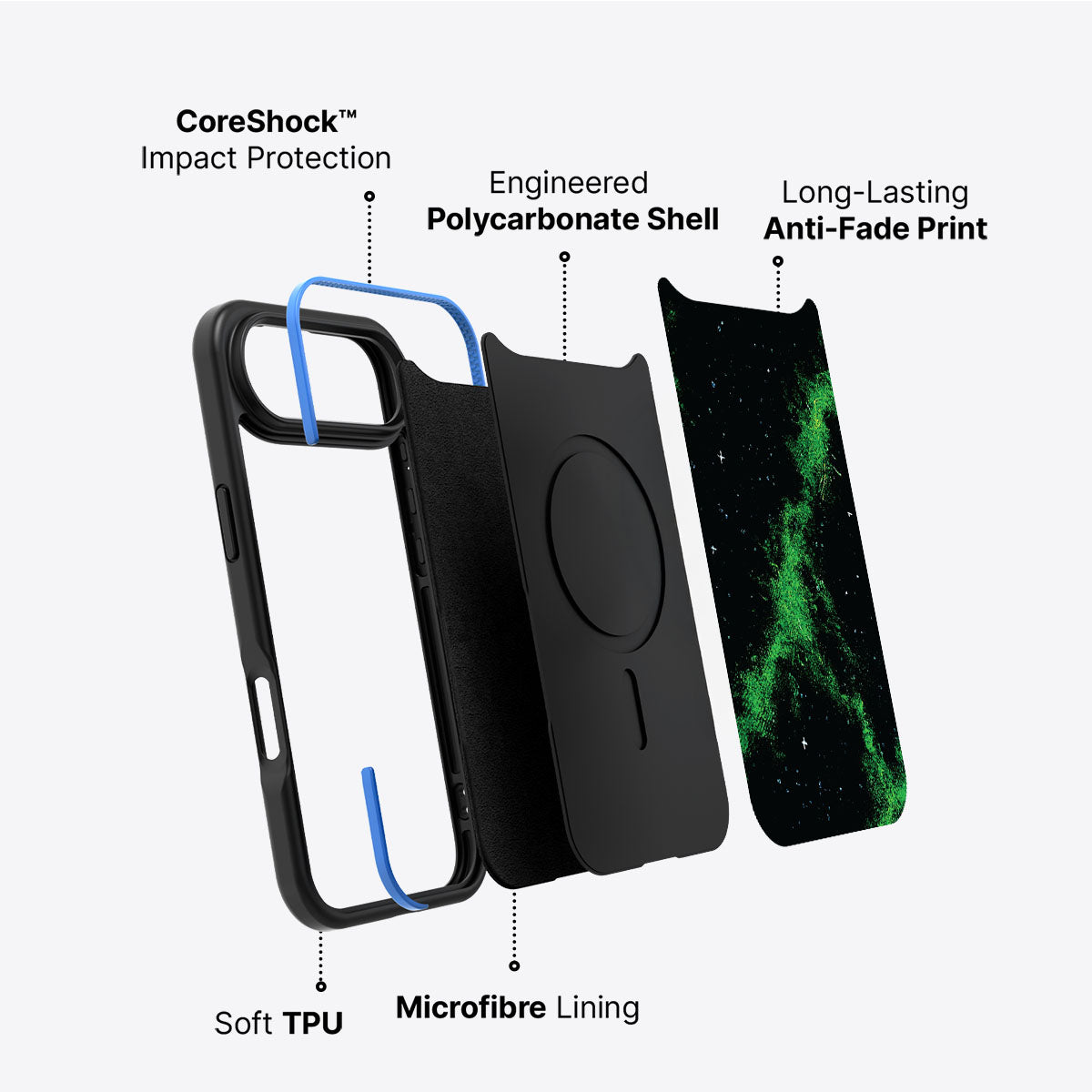 Milkyway Gazing - iPhone 17 Air Case #case type_core (non magsafe)