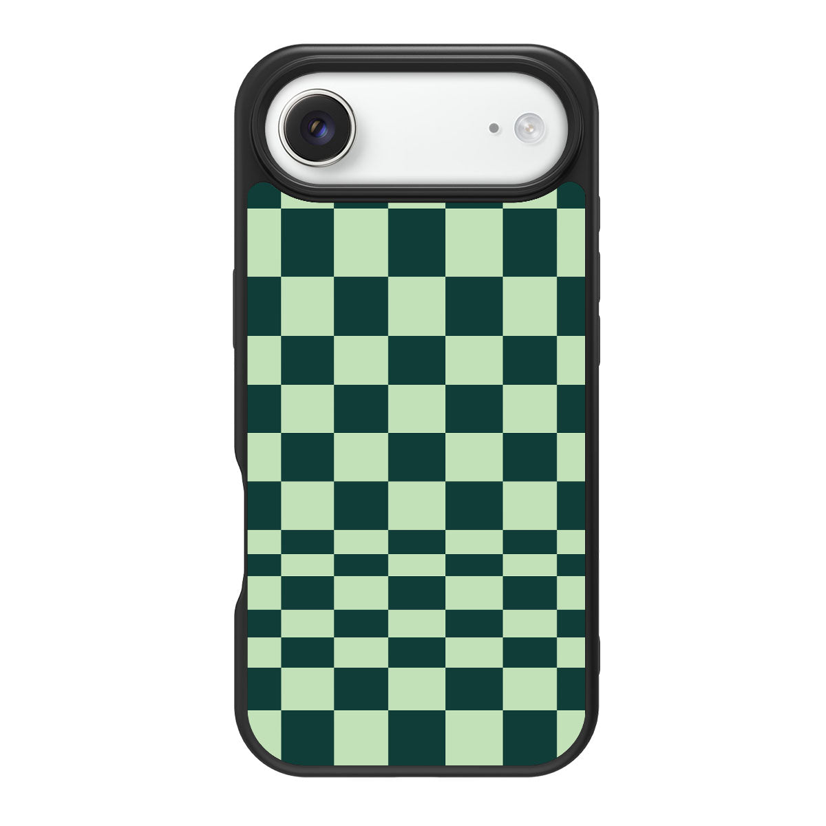 Mint Matrix design back view – iPhone Air case