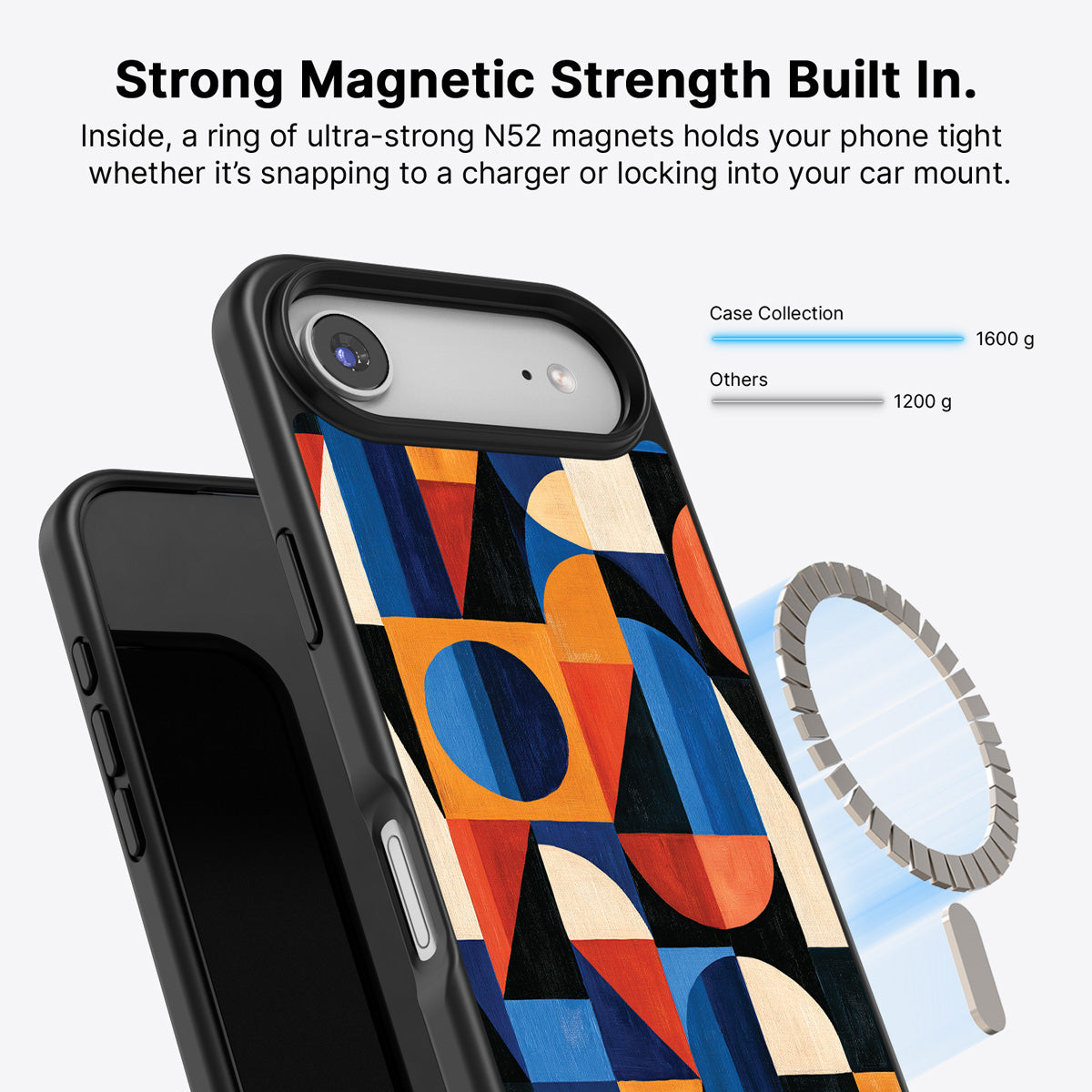 iPhone Air MagSafe case – Modernist Muse design