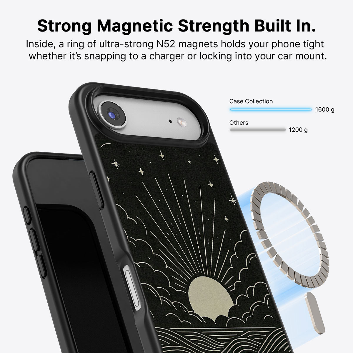 Moon Energy - iPhone 17 Air Case #case type_core (magsafe)