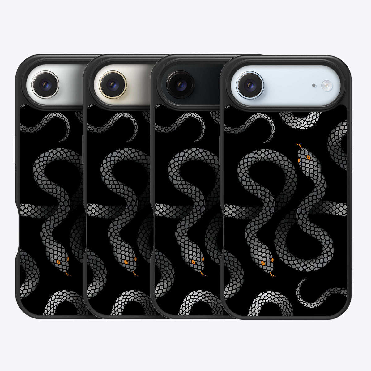 Noir Serpent - iPhone 17 Air Case #case type_core (magsafe), #case type_core (non magsafe)