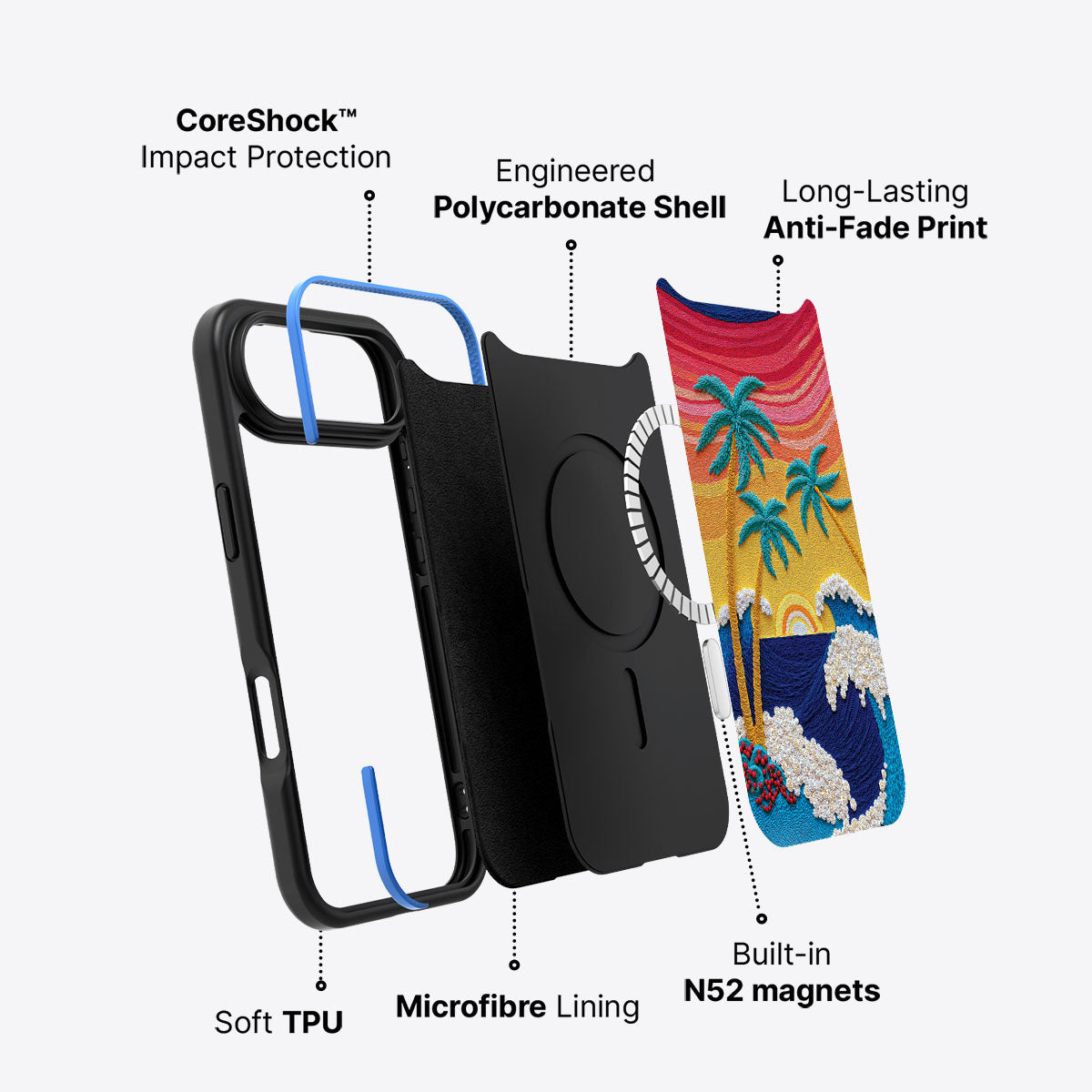 iPhone Air Case with MagSafe – Paper Tropics