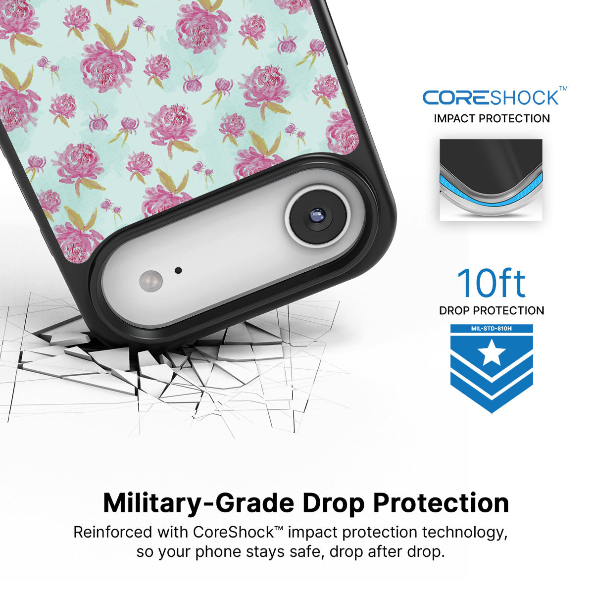 Rose Showers - iPhone 17 Air Case #case type_core (magsafe), #case type_core (non magsafe)