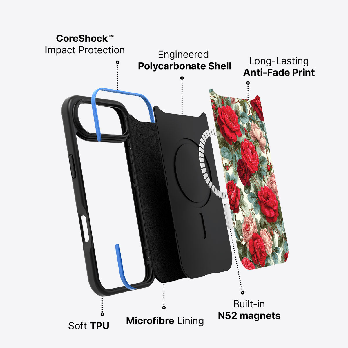 iPhone Air Case with MagSafe – Ruby Roses