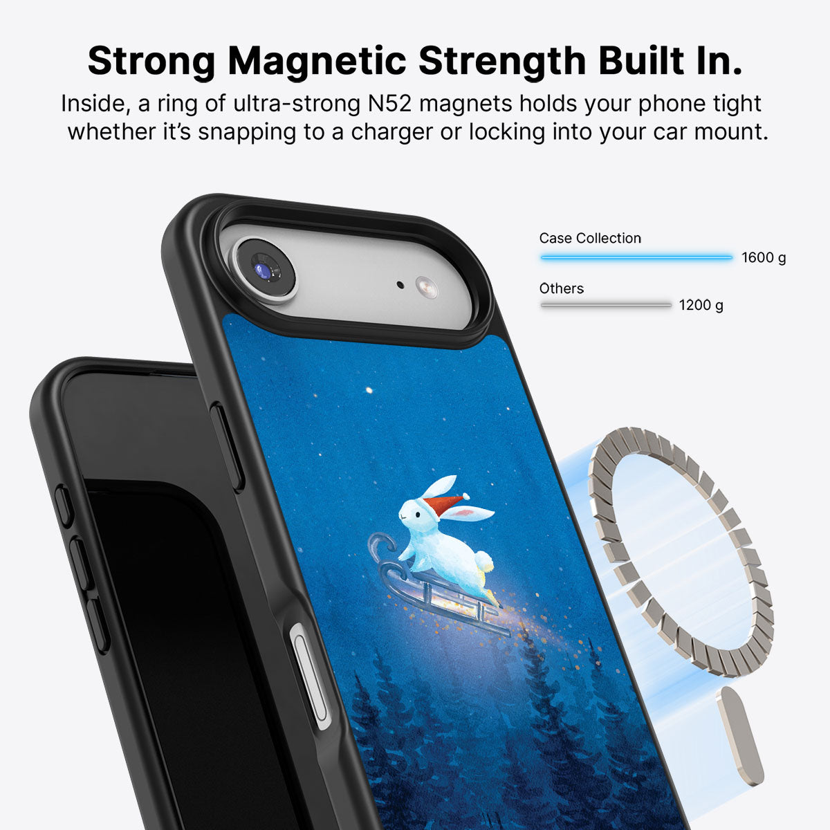 Santa Bunny - iPhone 17 Air Case #case type_core (magsafe)