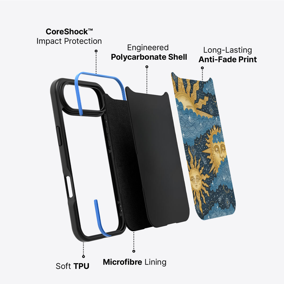 Solar Play - iPhone 17 Air Case, #case type_core (non magsafe)