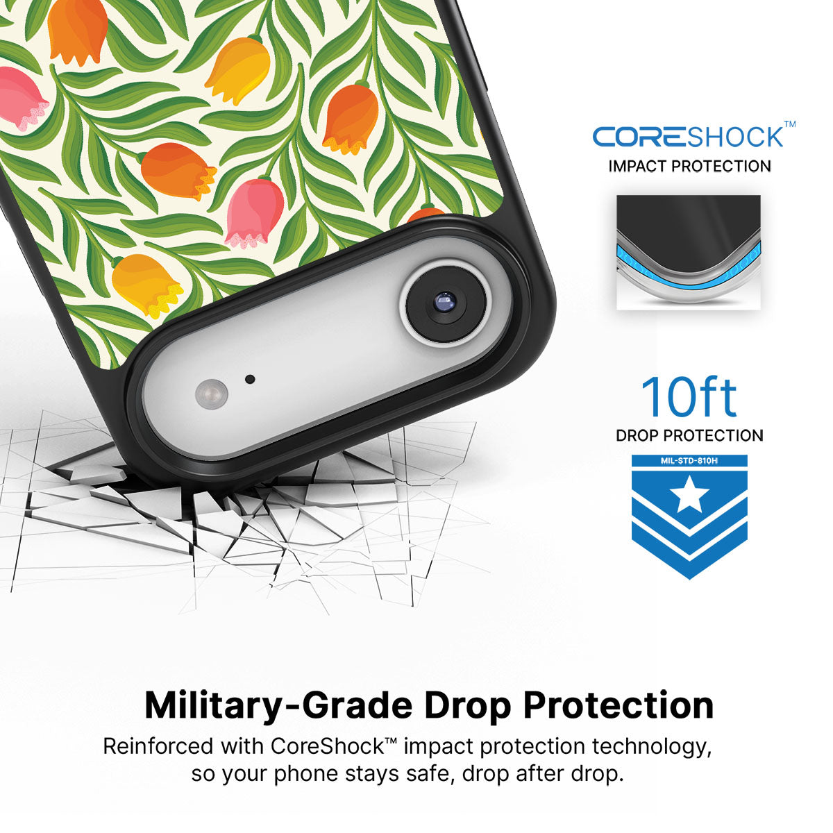 Spring Tulips - iPhone 17 Air Case #case type_core (magsafe), #case type_core (non magsafe)