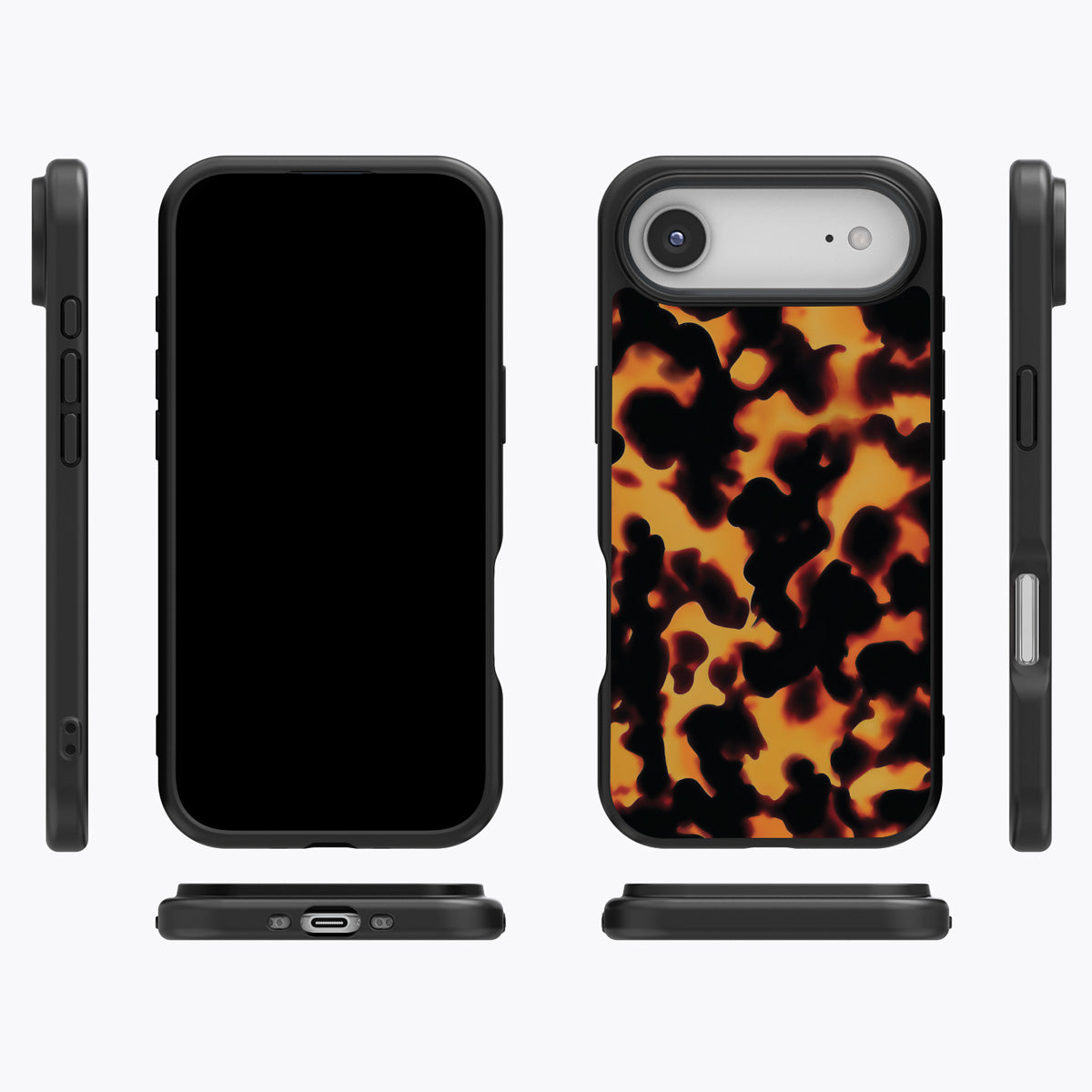 Animal Print Designer iPhone Air Case – Tortoise Shell | MagSafe