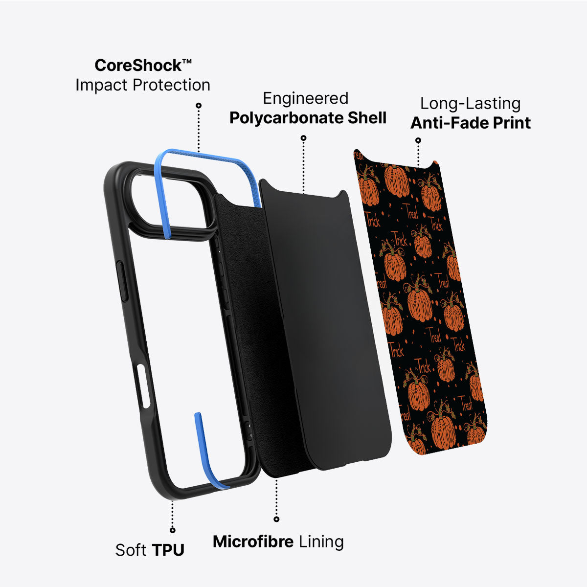 Trick Treat - iPhone 17 Air Case, #case type_core (non magsafe)