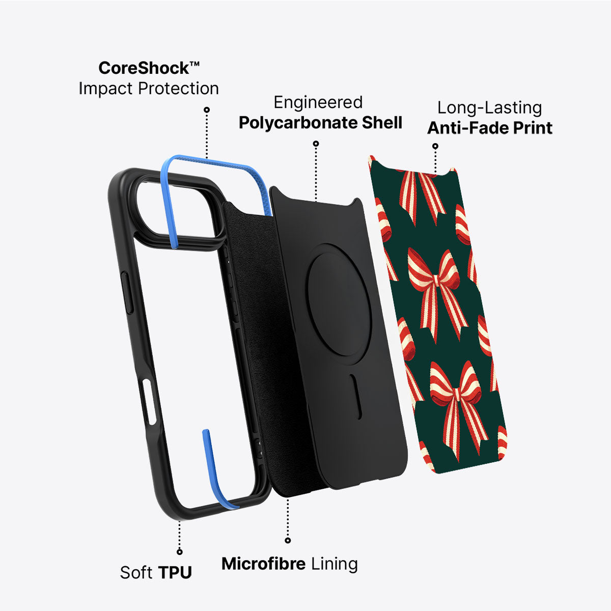 Velvet Ribbon - iPhone 17 Air Case #case type_core (non magsafe)
