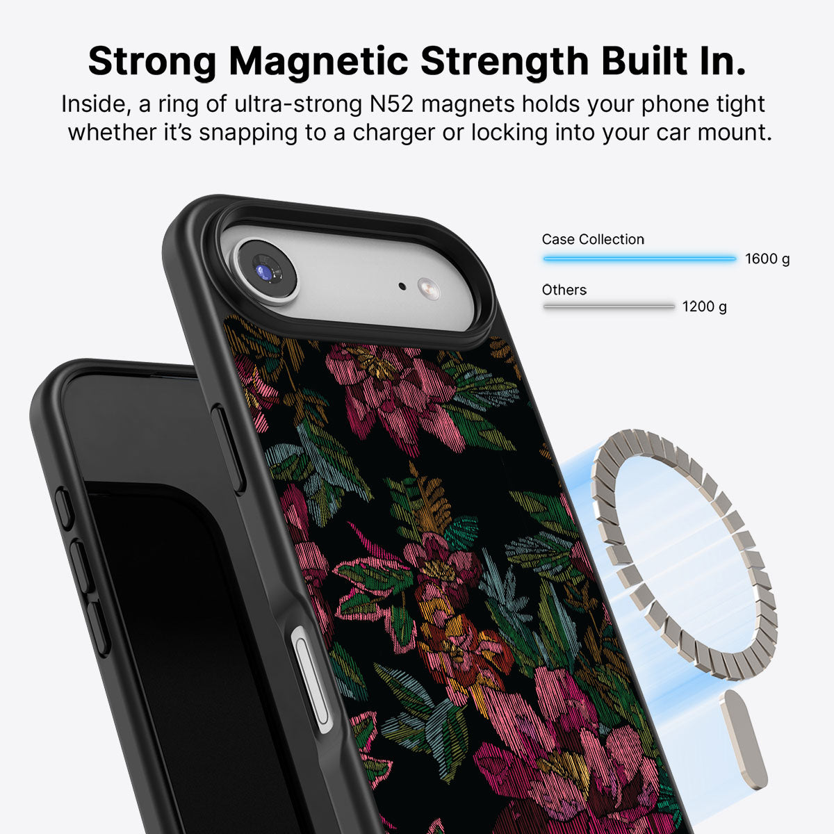 Woven Blooms - iPhone 17 Air Case #case type_core (magsafe)