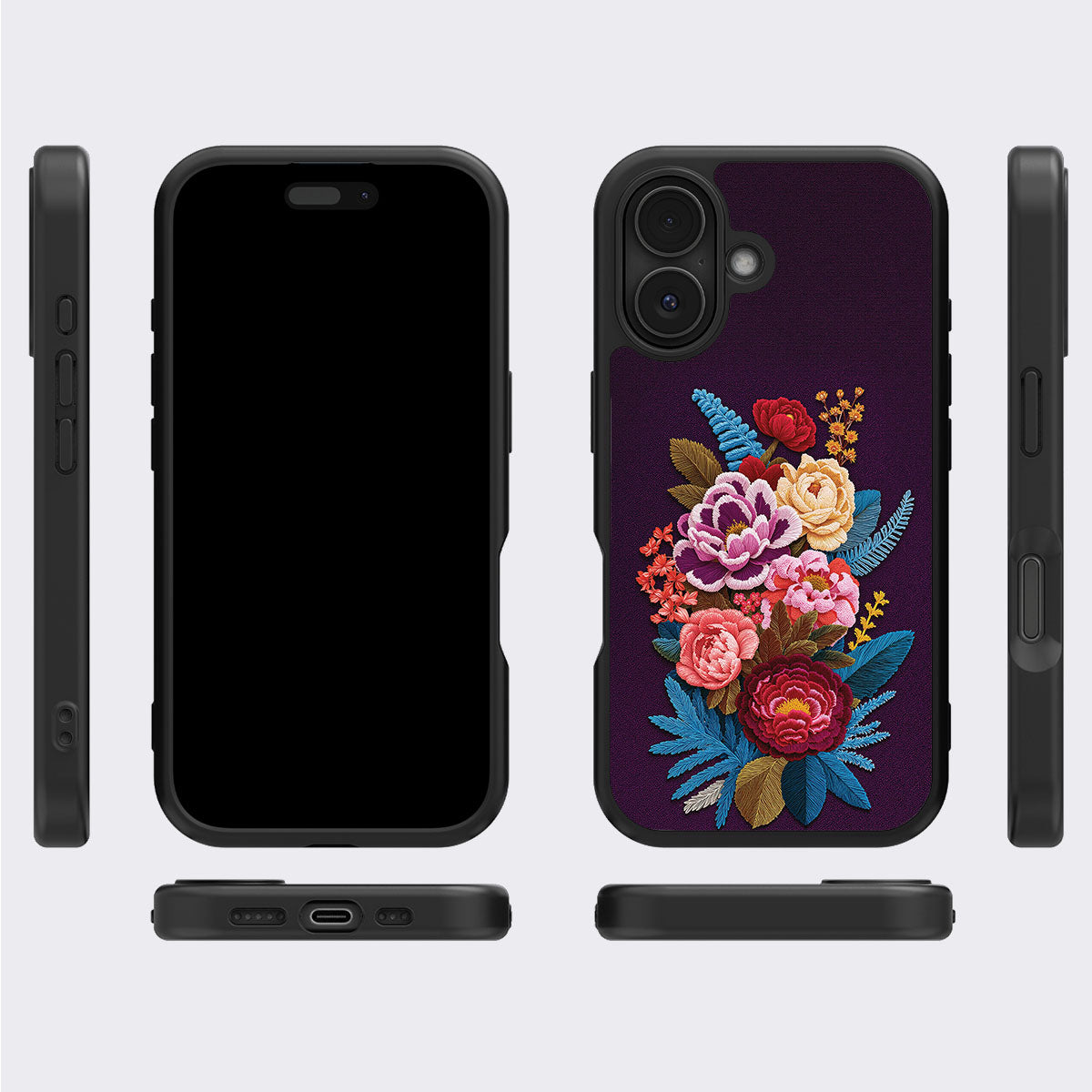 iPhone 17 Case with MagSafe – Baroque Bloom