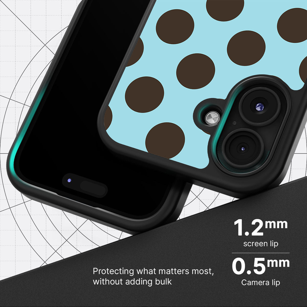 Blue Mocha - iPhone 17 Case #case type_core (magsafe), #case type_core (non magsafe)