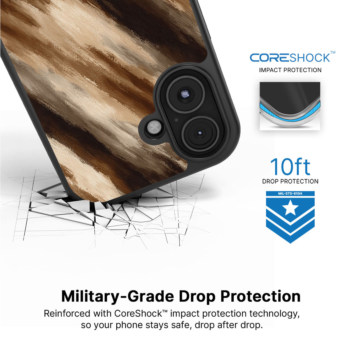 Bronze Terra - iPhone 17 Case  #case type_core (magsafe), #case type_core (non magsafe)