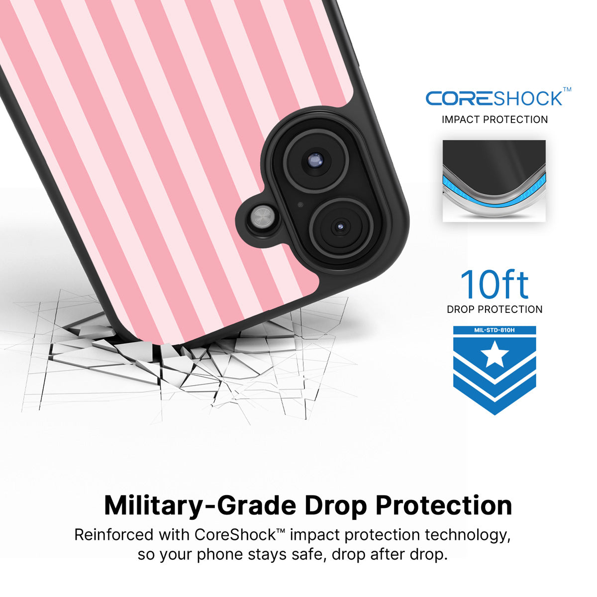 Cabana iPhone 17 case with drop protection