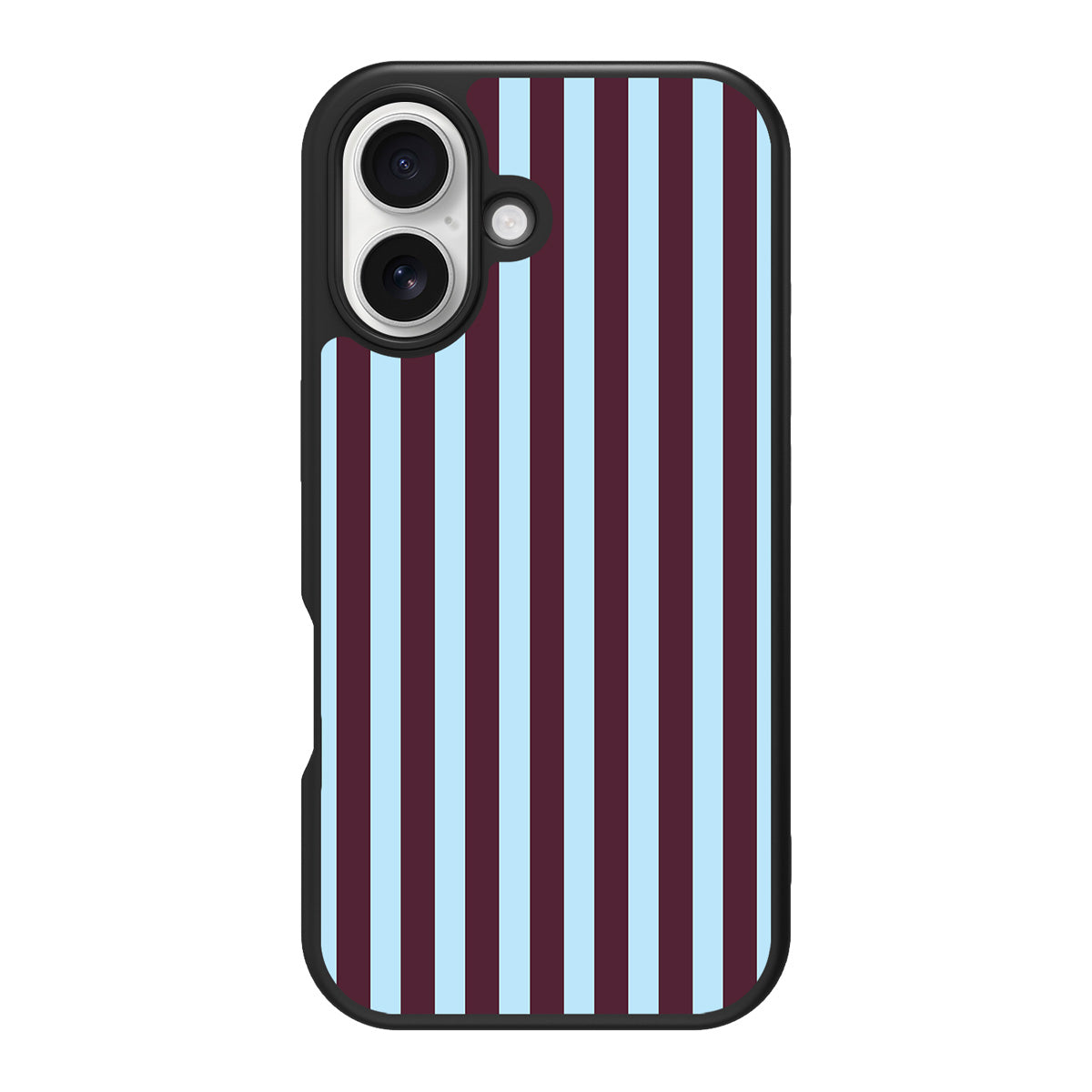 Cabernet Column design back view – iPhone 17 case