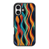 Abstract Designer iPhone 17 Case – Coastal Waves | MagSafe
