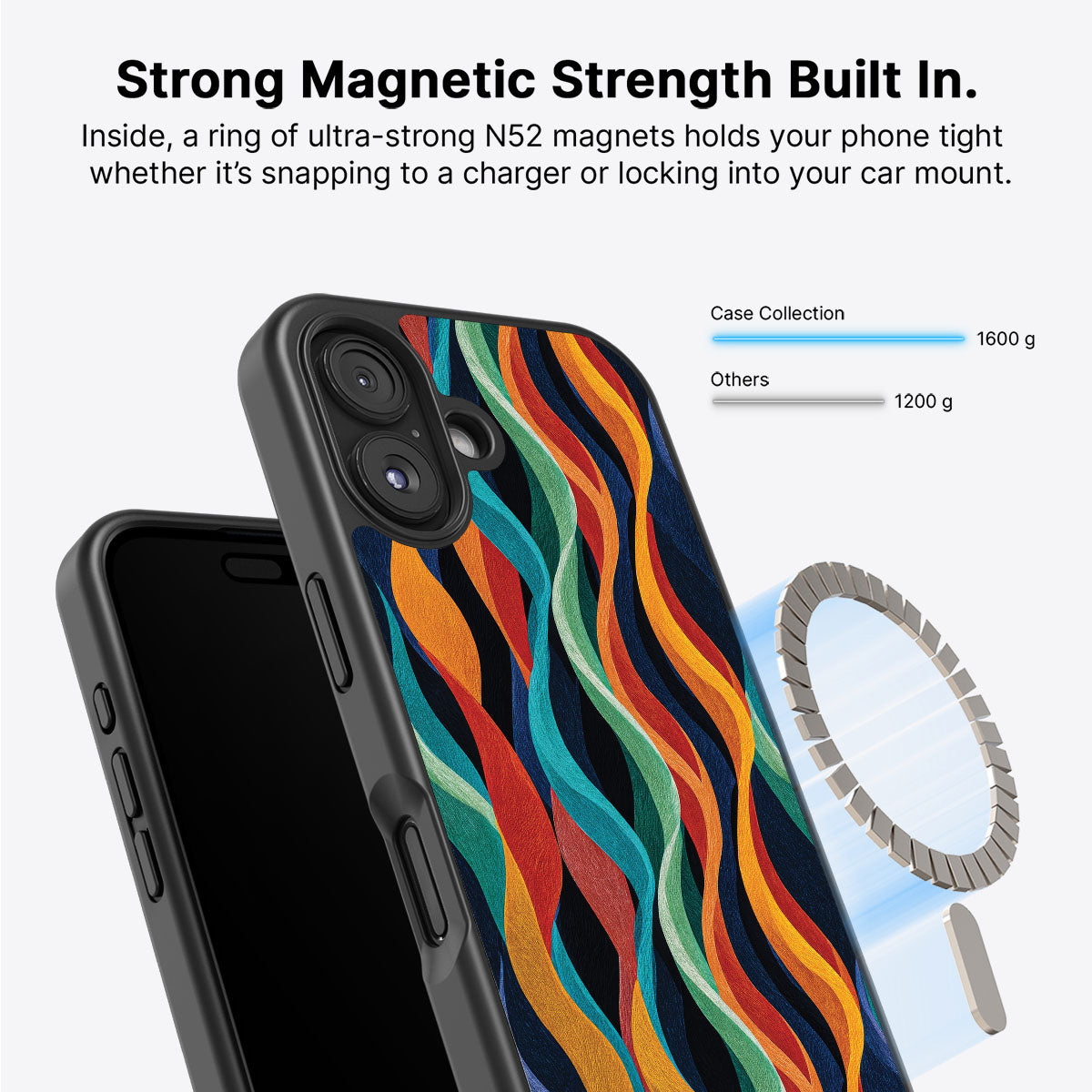 iPhone 17 Case with MagSafe – Coastal Waves