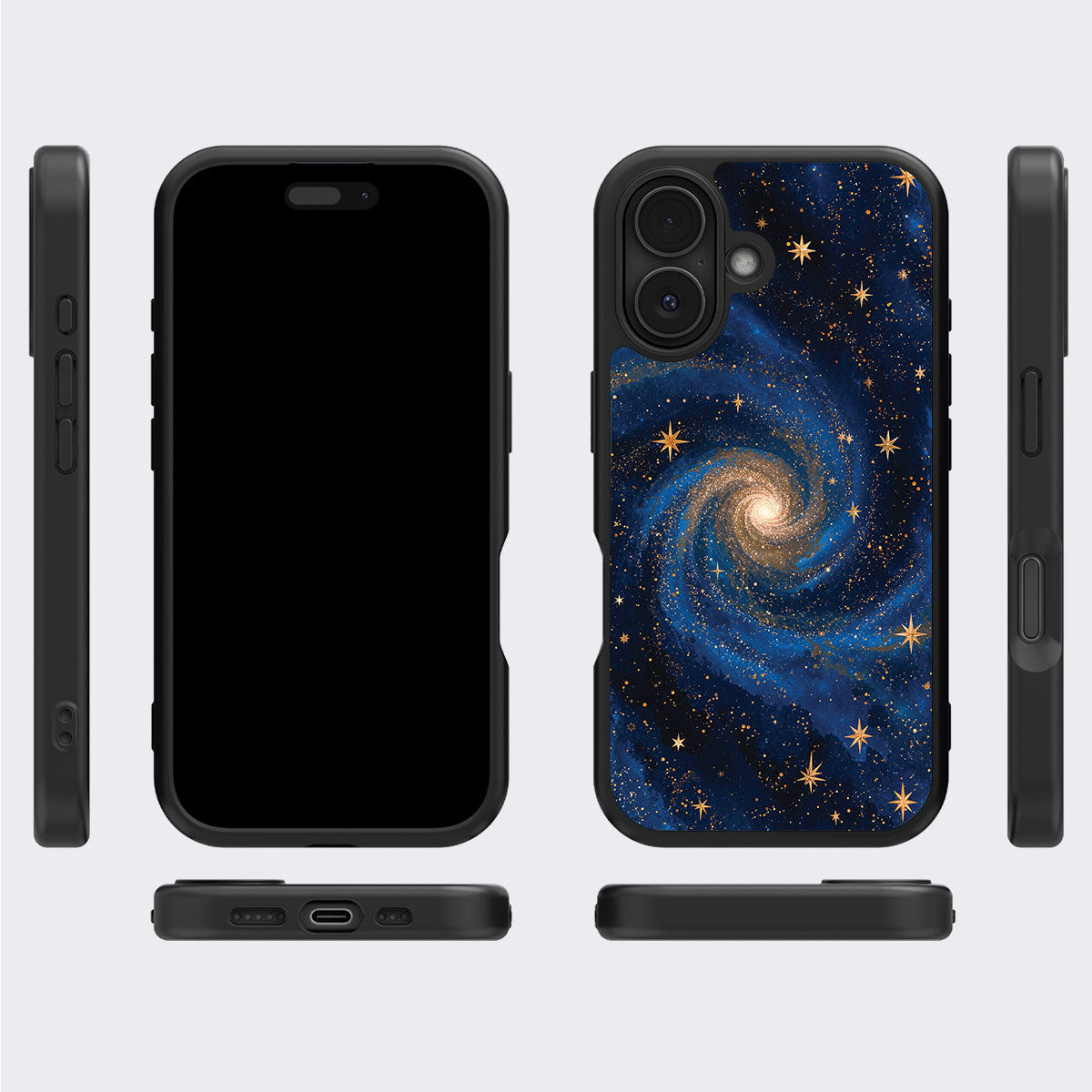 iPhone 17 Case with MagSafe – Cosmic Tide
