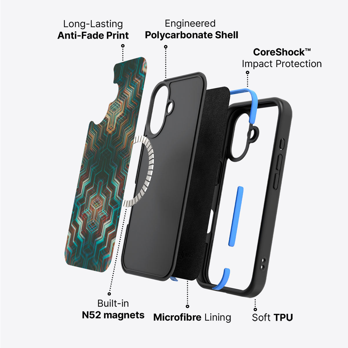 Digital Veins - iPhone 17 Case #case type_core (magsafe)
