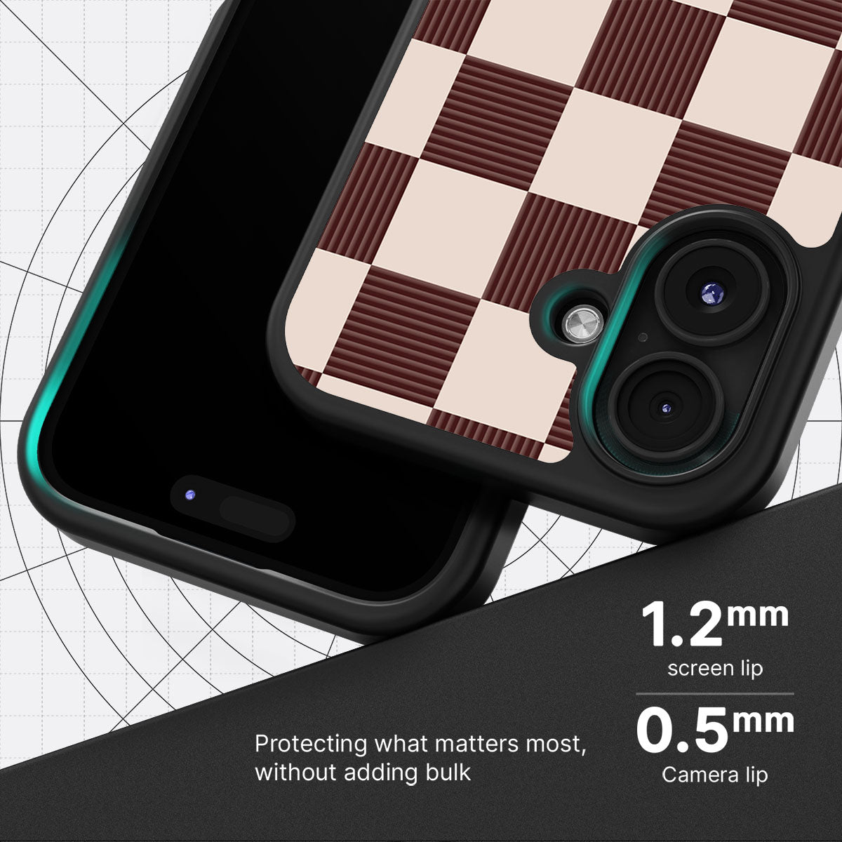 Elegance Espresso - iPhone 17 Case #case type_core (magsafe), #case type_core (non magsafe)