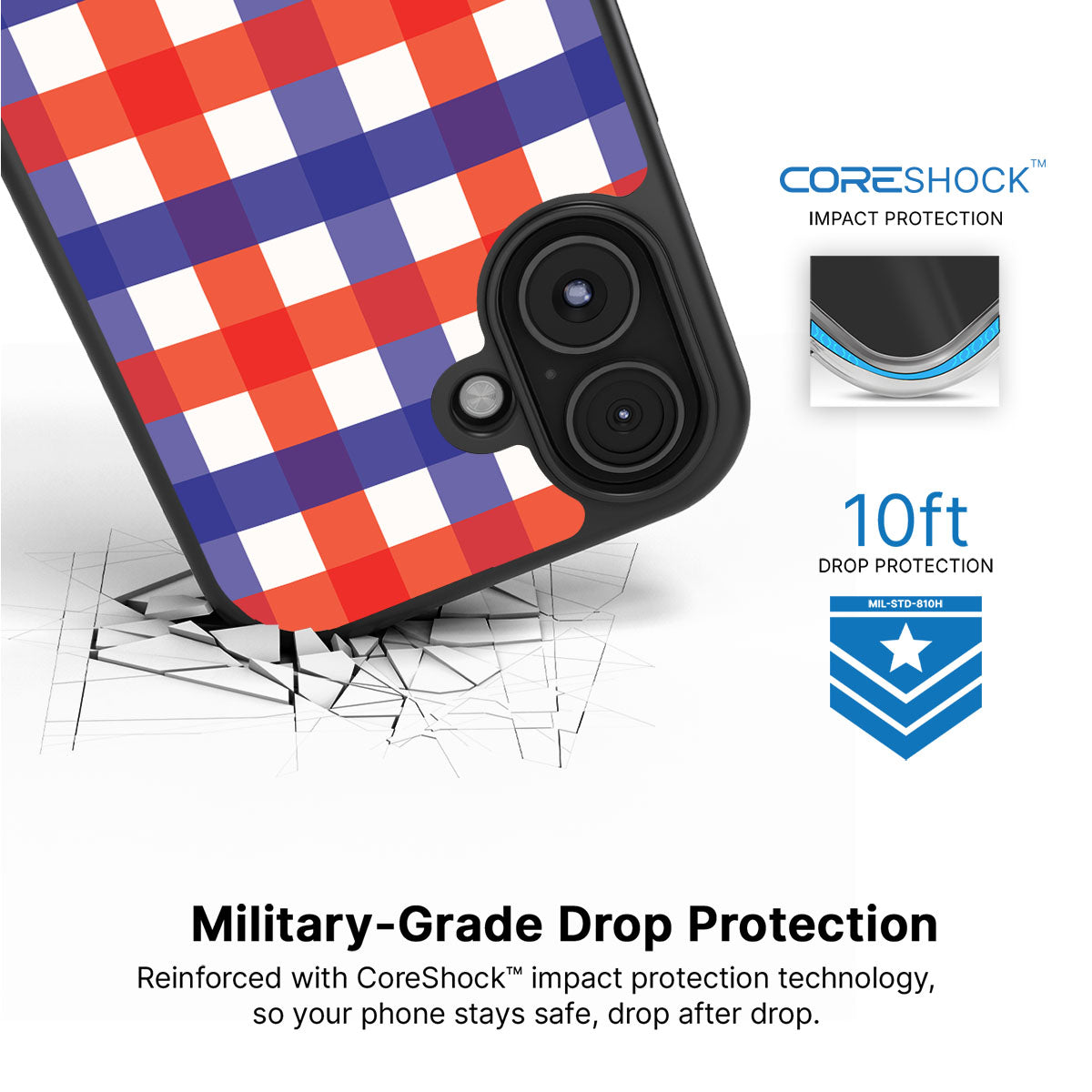 Heritage Checks - iPhone 17 Case #case type_core (magsafe), #case type_core (non magsafe)