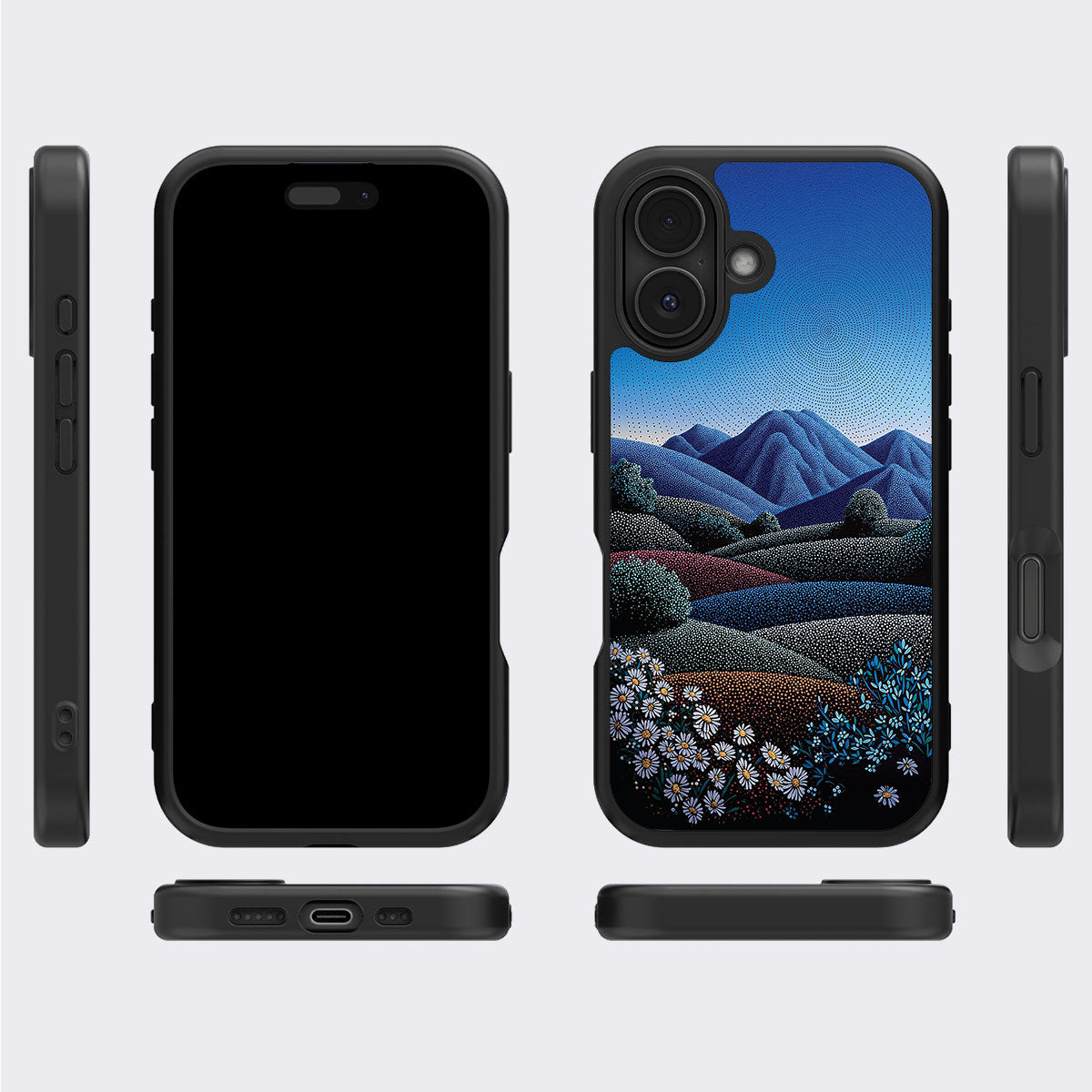 iPhone 17 Case with MagSafe – Indigo Hills