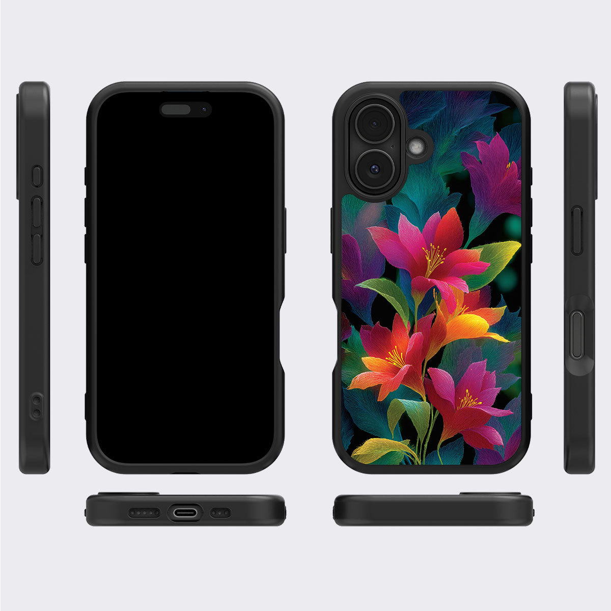iPhone 17 Case with MagSafe – Jungle Bloom