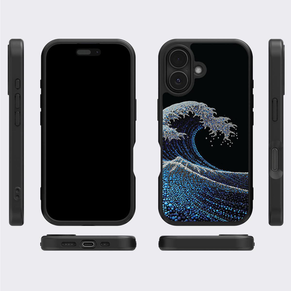 iPhone 17 Case with MagSafe – Midnight Tide