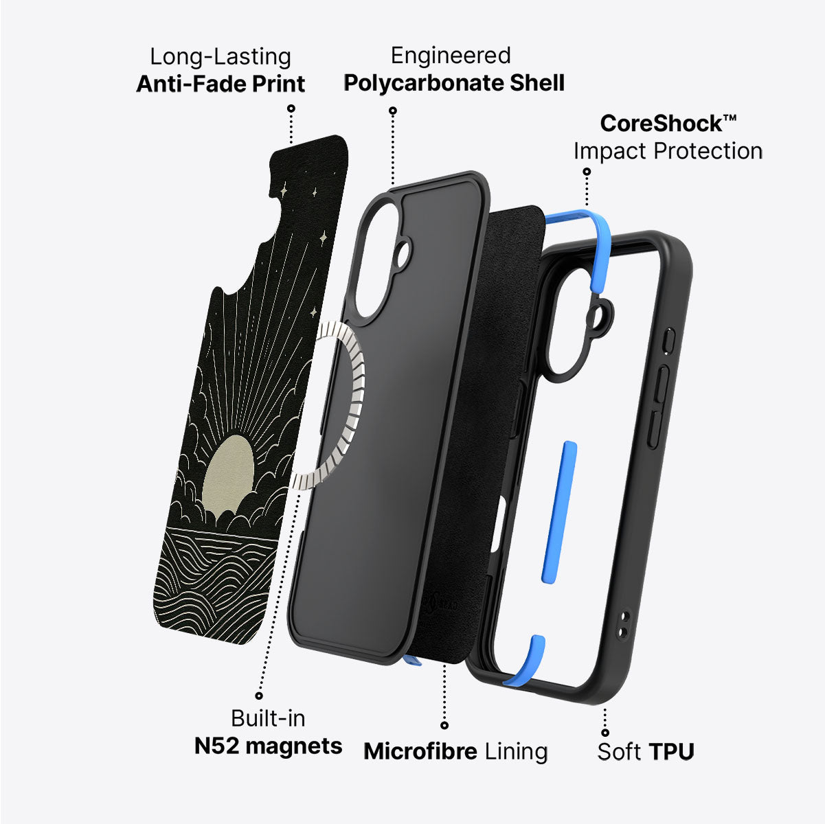 Moon Energy - iPhone 17 Case #case type_core (magsafe)