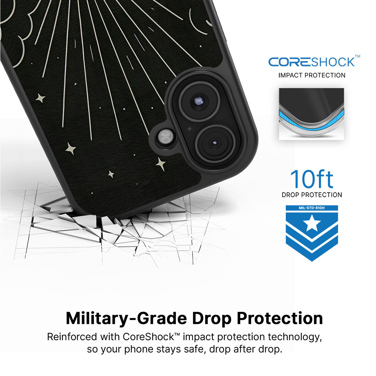 Moon Energy - iPhone 17 Case #case type_core (magsafe), #case type_core (non magsafe)