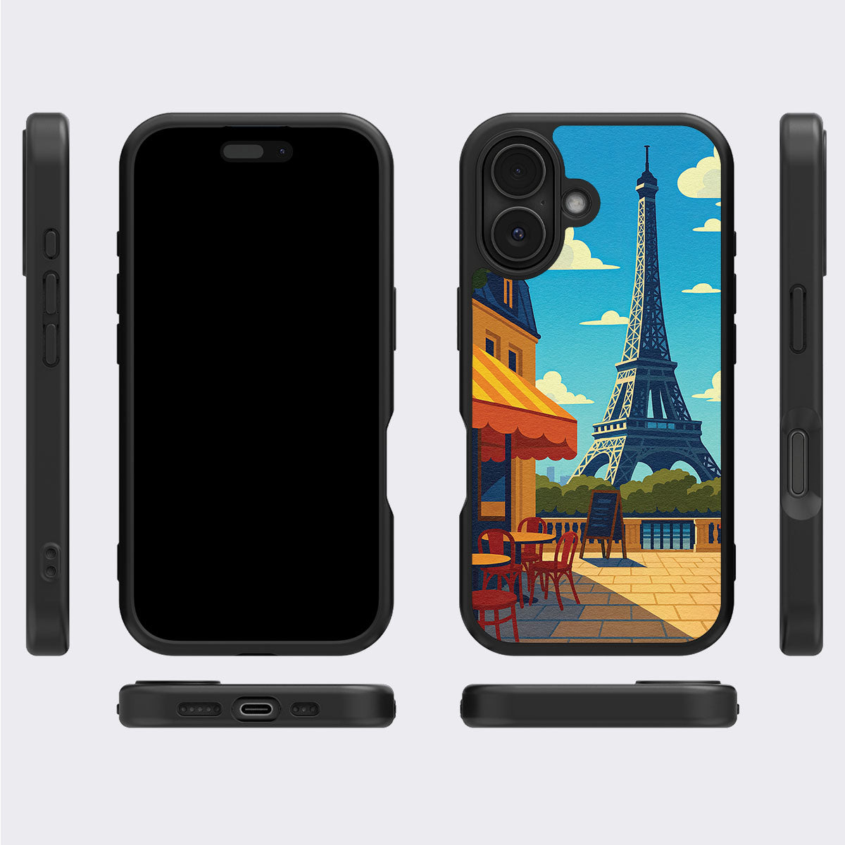 Paris - iPhone 17 Case #case type_core (magsafe), #case type_core (non magsafe)