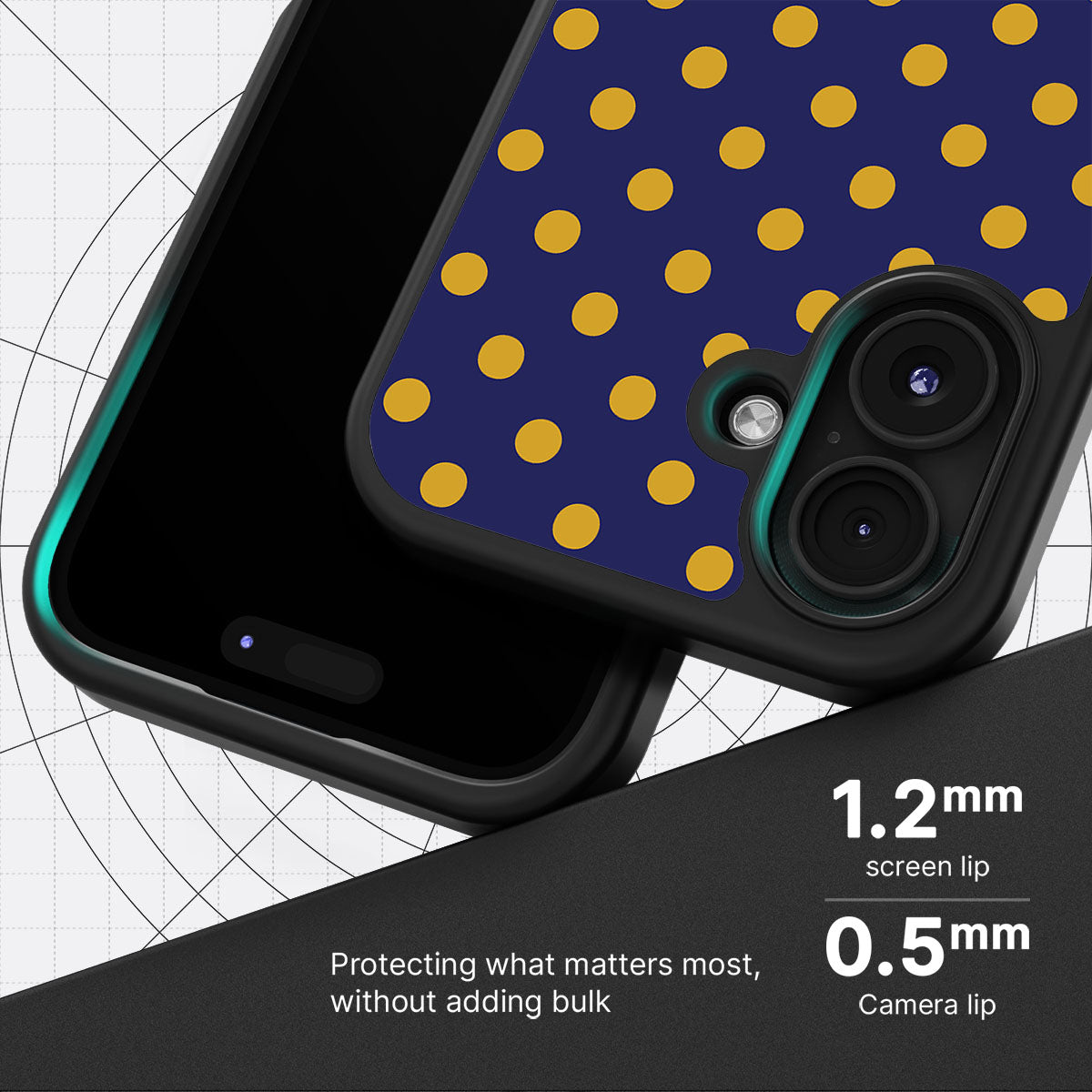 Retro Gold - iPhone 17 Case #case type_core (magsafe), #case type_core (non magsafe)