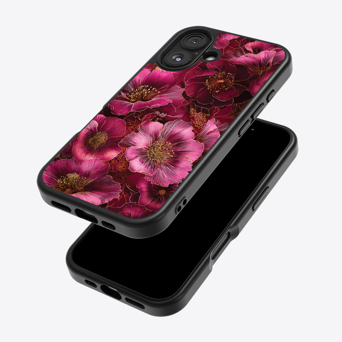Ruby Flora - iPhone 17 Case #case type_core (magsafe), #case type_core (non magsafe)