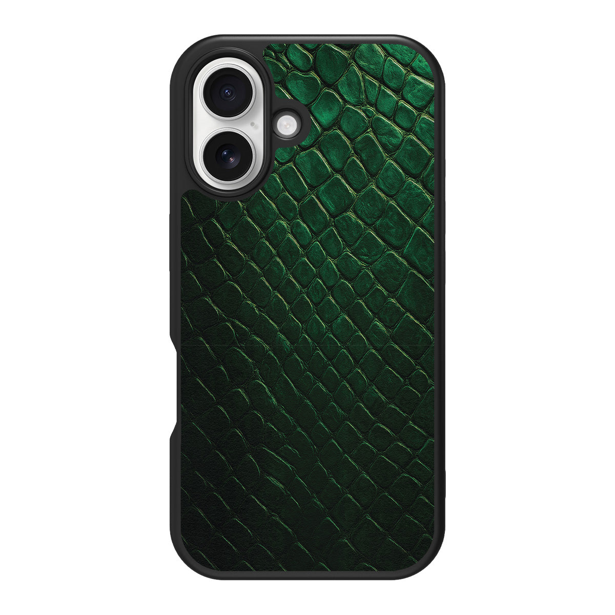 Green Designer iPhone 17 Case – Slytherin Senses | MagSafe