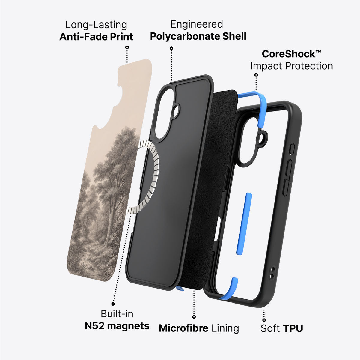 Woodland - iPhone 17 Case #case type_core (magsafe)