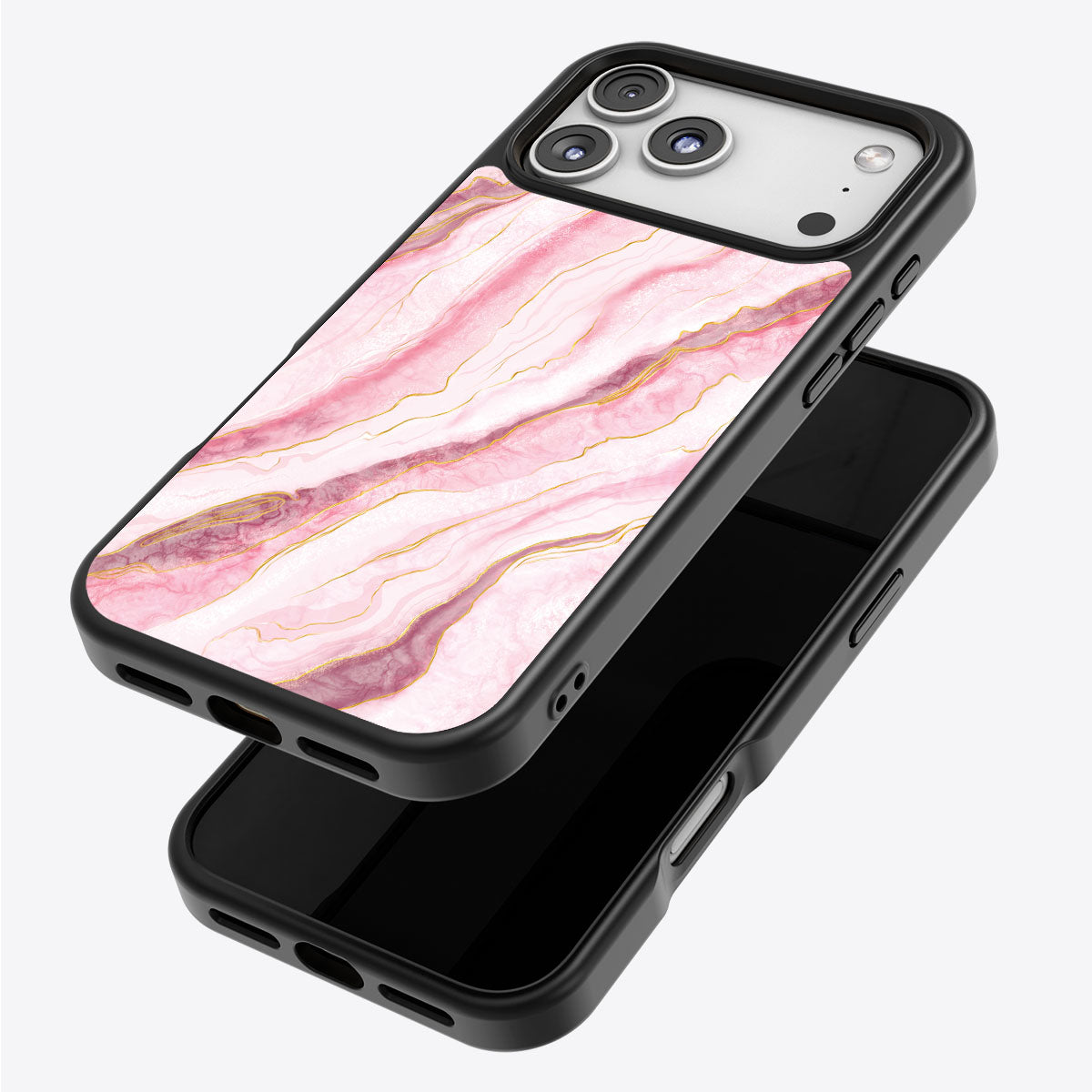 Blushed Marble - iPhone 17 Pro Case, #case type_core (magsafe), #case type_core (non magsafe)