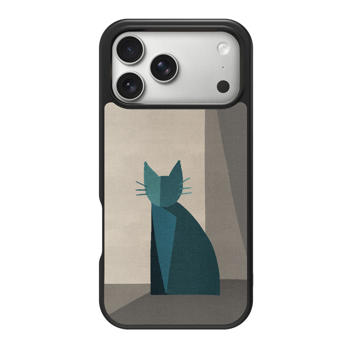 Cubist Feline - iPhone 17 Pro Case #case type_core (magsafe), #case type_core (non magsafe)