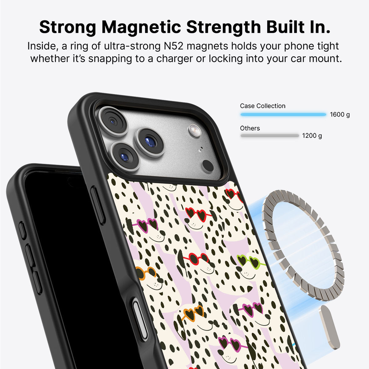 Dalmatian Dog - iPhone 17 Pro Case #case type_core (magsafe)
