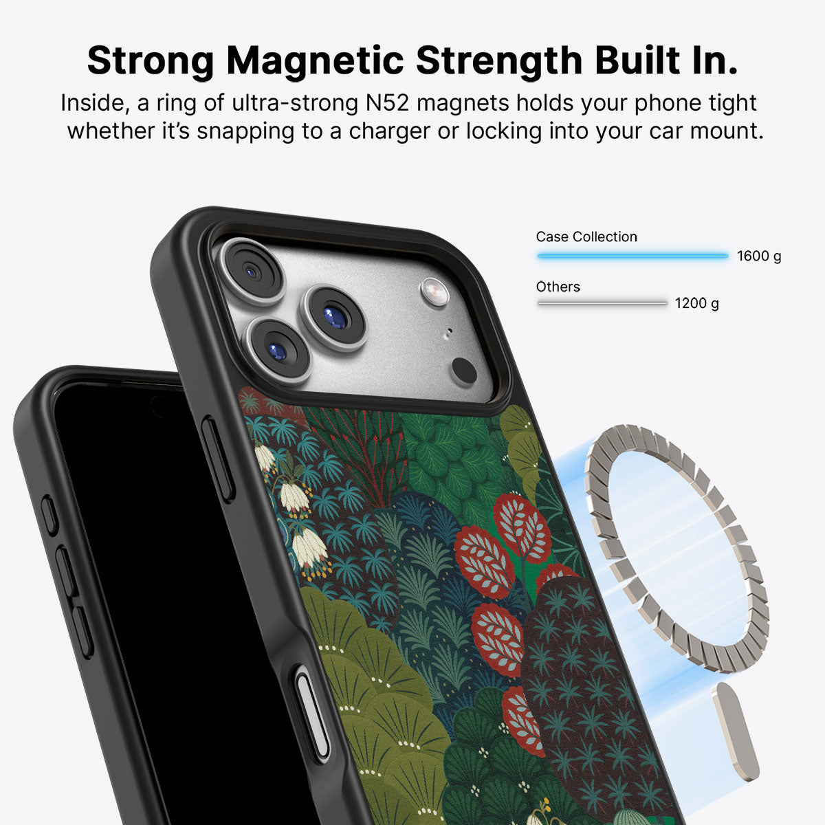 iPhone 17 Pro MagSafe case – Flourishing Forests design
