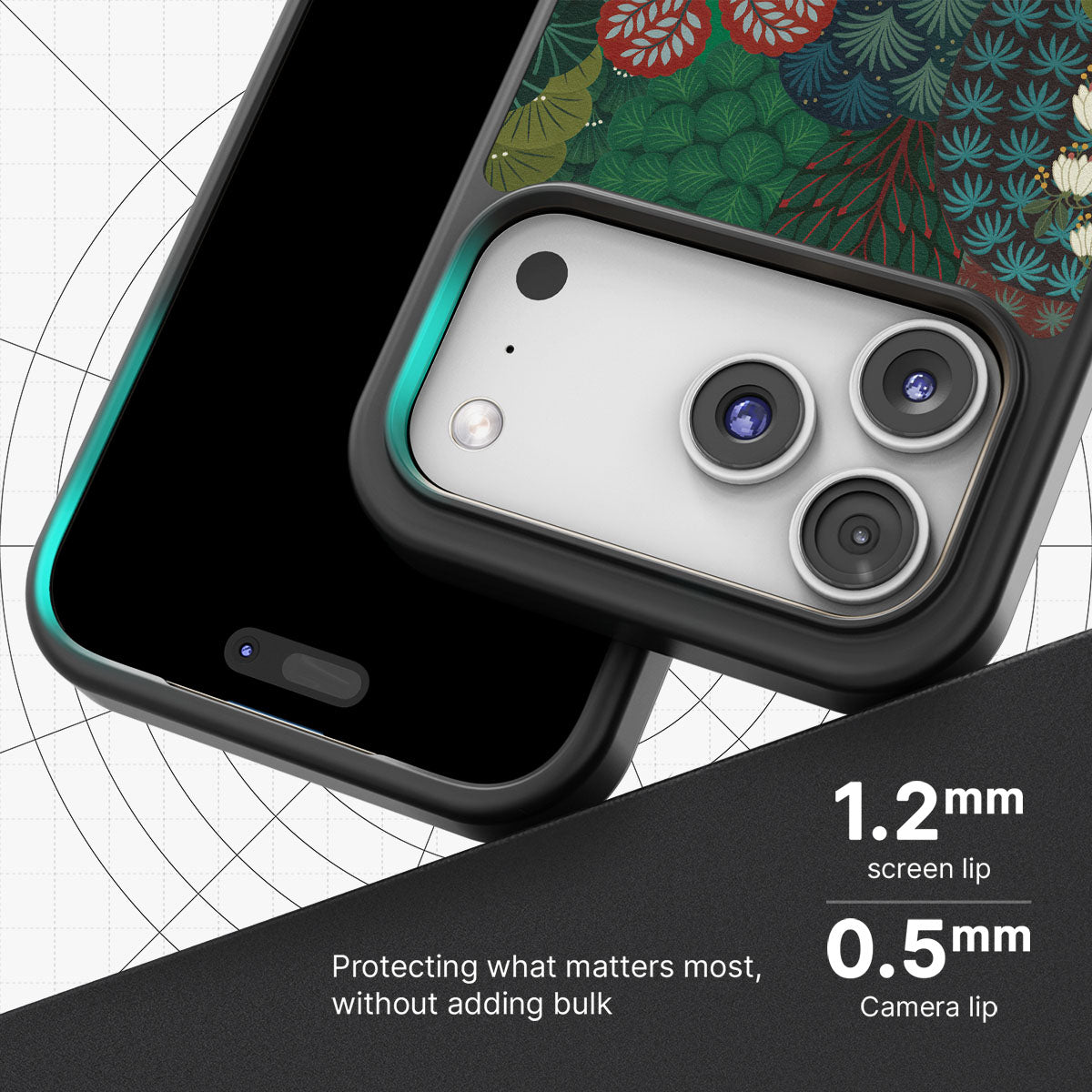 Flourishing Forests slim iPhone 17 Pro phone case